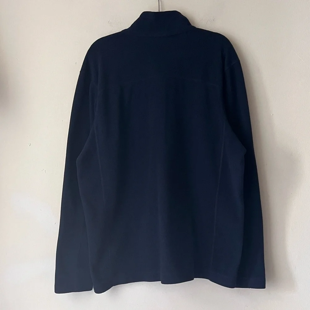 Patagonia Men's Micro D Fleece Pullover Quarter Zip Sz XL in New Navy